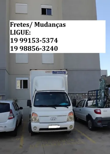 Serviço de Frete/ Mudança/ Carreto com Caminhão Baú em Campinas e Região