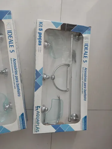 Kit de Acessórios para Banheiro - Aquaplas