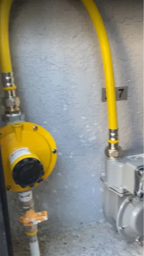 Instalação de gás em tubulação Pex