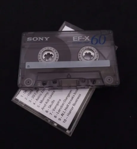 Lote 9 Fitas K7 Bootleg Punk hardcore Misfits anos 80
