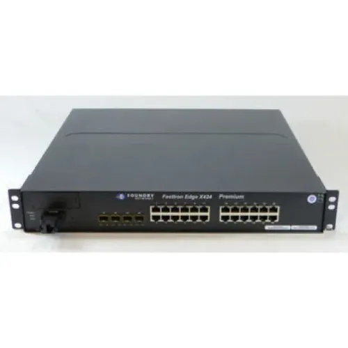 Switch FastIron Edge X424 com Base 20x 10/100/1000 Mbps (RJ-45) L3