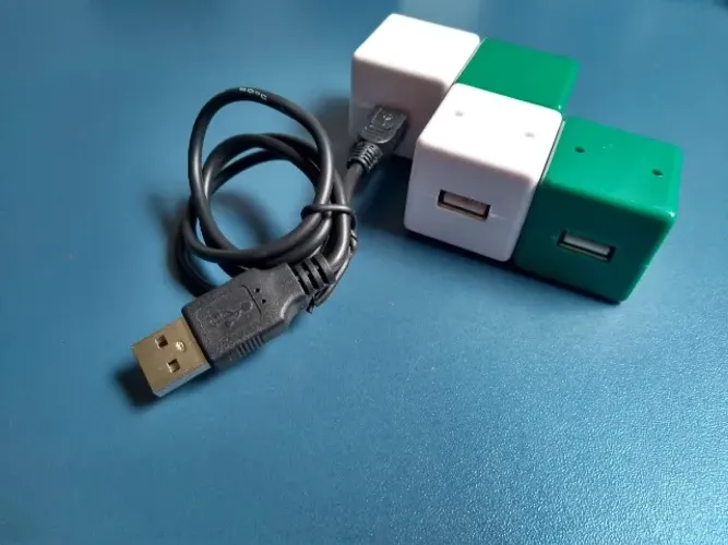 Mini Hub Usb 4 Portas 2.0 Notebook