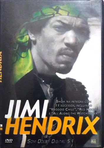 DVD do show de Jimi Hendrix