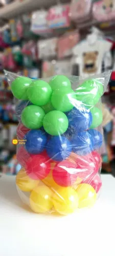 Kit Bolinhas Coloridas 50 Unidades