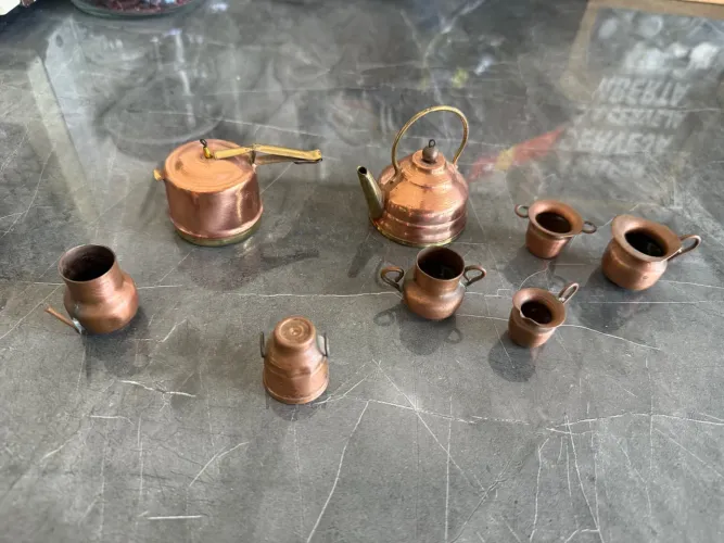Miniaturas de Cobre Decorativas