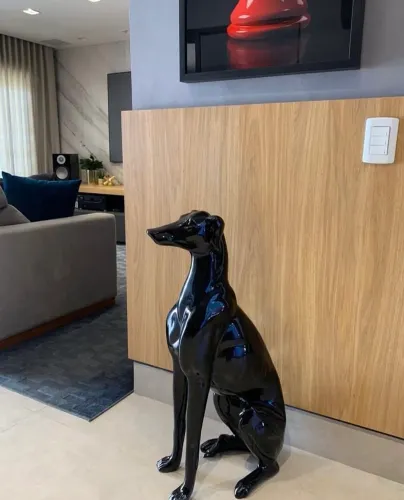 DECORAÇÃO CACHORRO GALGO