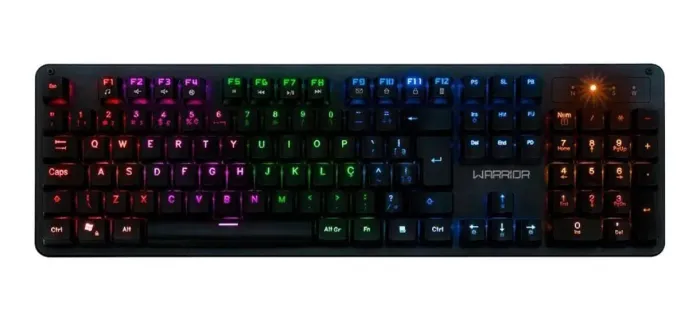 Teclado Gamer mecânico Warrior Dunky