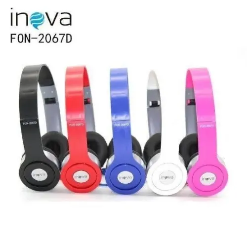 Fone de ouvido Inova FON-2067D - Diversas cores valor unidade 