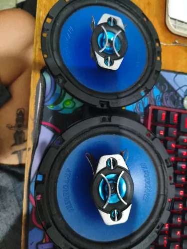 2 Bocas de som 6 hurricane 120w 4 ohms