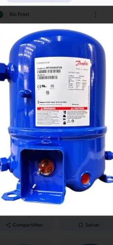 Compressor Danfoss MT 36 trifásico. Usado . Mas por pouco tempo .