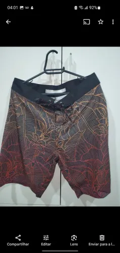 Shorts de praia masculino.Novo com etiqueta!