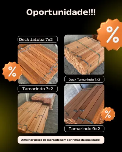 Decks de madeira 
