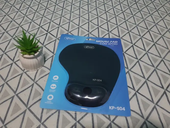 Mousepad com apoio, mouse pad
