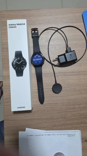 Smartwatch Galaxy Watch4 Classic LTE 46mm Preto