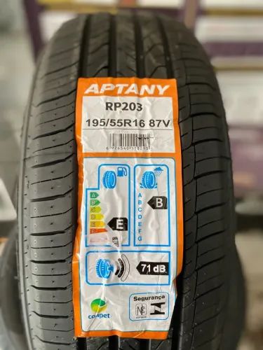 Pneu Aptany RP203 195/55/R16 87V (instalação grátis)
