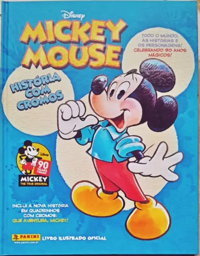 Álbum de Figurinhas Mickey 90 Anos (Panini) [2018] - faltam 33 figurinhas de 276.