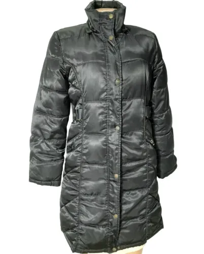 Jaqueta Puffer Cetim Alongada Tam.M