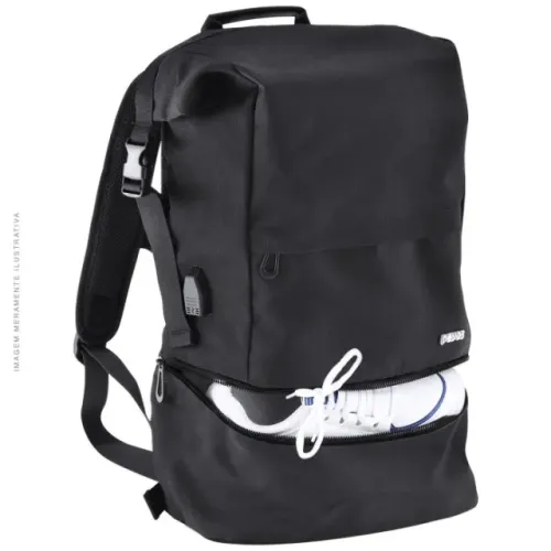 Mochila Para Notebook Pcyes Traveltech TB-1 15,6" - WZetta