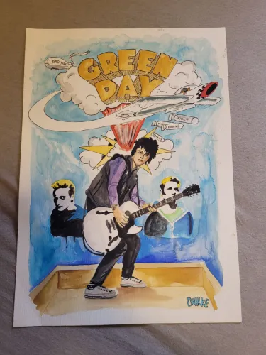 Poster Green Day 