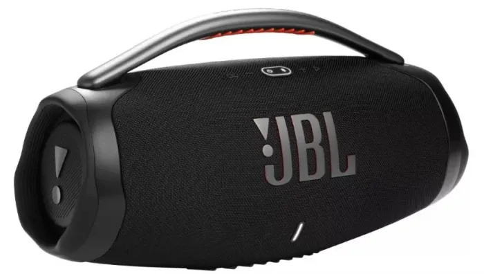 Caixa de Som JBL com Microfones