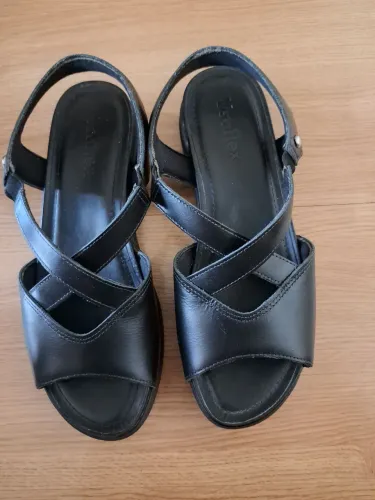 SANDÁLIA FEMININA USAFLEX PRETA TAMANHO 35