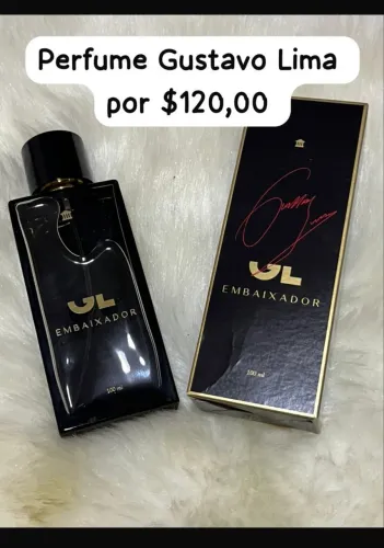 Perfume 100ml Gustavo Lima original na caixa