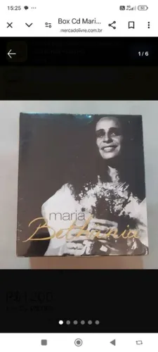 Box Cd Maria Bethânia