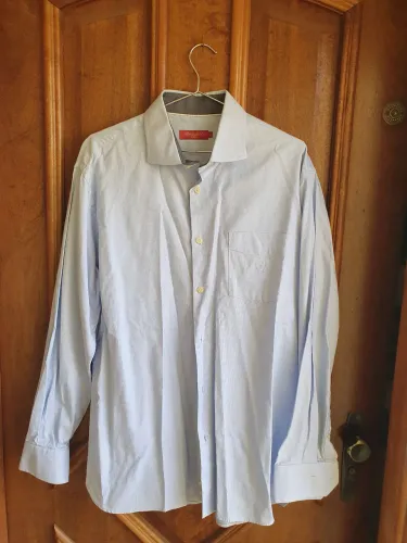 Camisa Social Azul Claro Brookfield