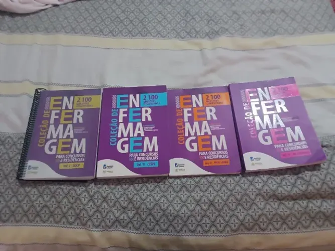Livros para estudar de Enfermagem