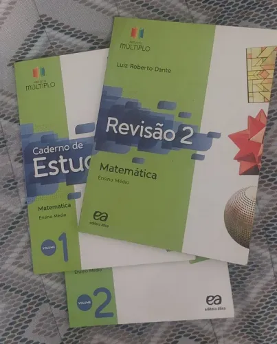 Projeto Multiplo - Revisao 2 - Matematica - Ensino Medio - Volumes 1 e 2