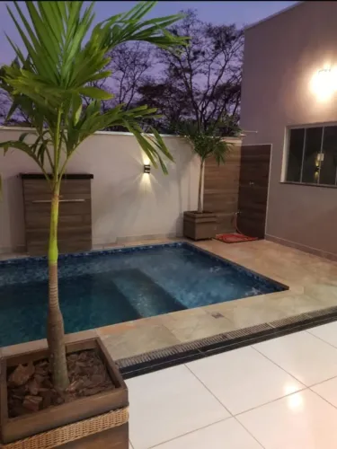 Casa 3 quartos com Piscina aquecida e Área Gourmet 2 Vagas | Monte Aprazível sp 