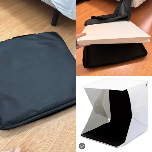 Mini estúdio fotográfico 