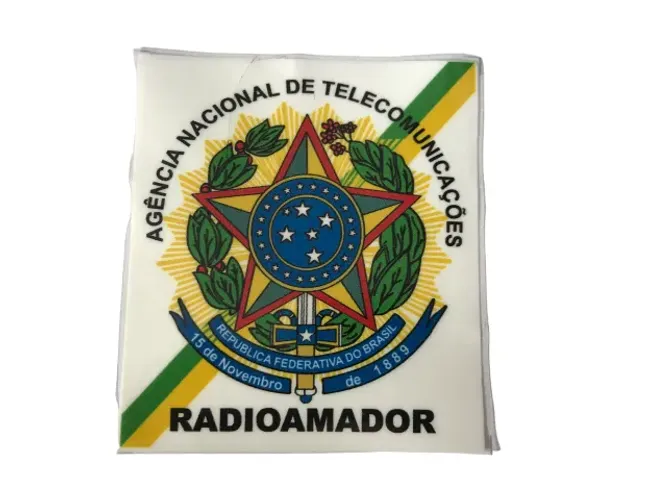 Adesivo Radioamador para colocar no vidro