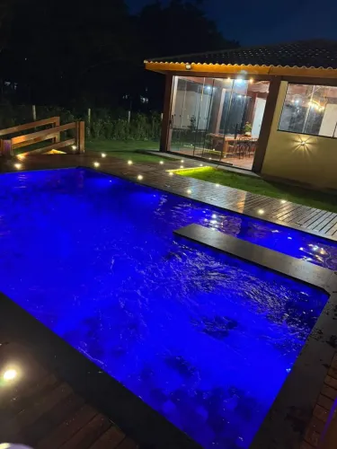 Chácara em Luzimangues. Beira do Lago. Permuta parte.