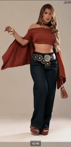 calça Wide Leg Premium