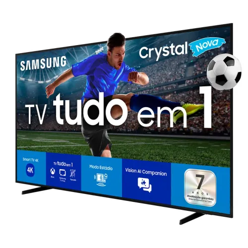 Samsung Smart TV 75" Crystal UHD 4K U8100F 2025
