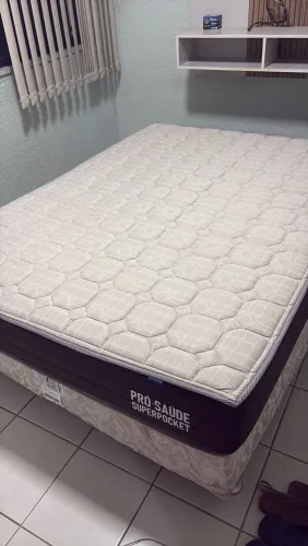 Cama box ortobom