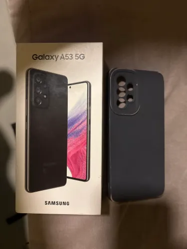 Galaxy A53 5G com película e capinha