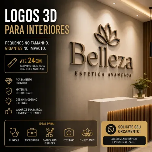 LOGOS 3D PARA INTERIORES