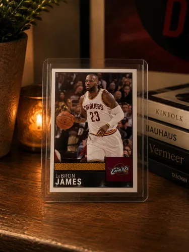 Sticker LeBron James 2016-17 Panini NBA Sticker Collection #85 - Cleveland Cavaliers
