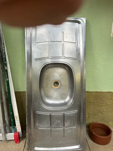 Pia inox 1,20m