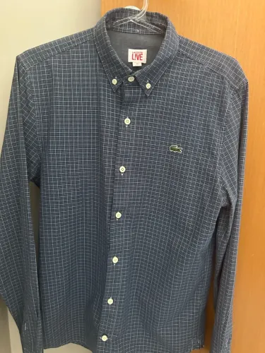 Camisa Lacoste manga comprida. Tamanho 39, equivale tamanho M