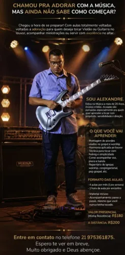 Aulas de Violão/ Guitarra