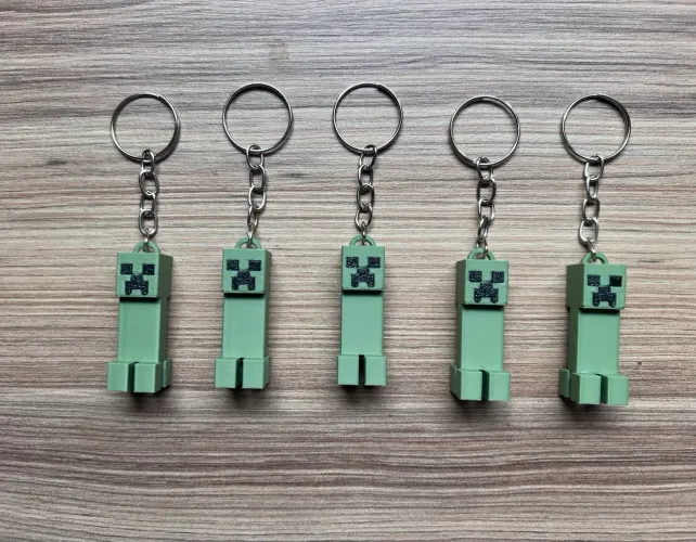 Chaveiro Creeper Minecraft