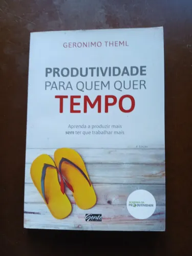Livro produtividade para quem quer tempo