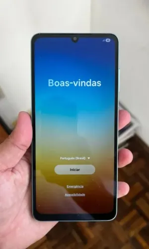 Celular Samsung Galaxy A06 128GB Tela 6.7" Verde Claro