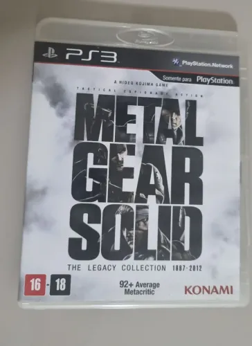 Metal Gear Solid Legacy Collection ps3