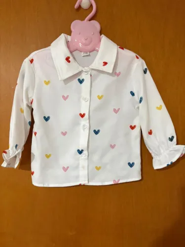 Blusa social infantil