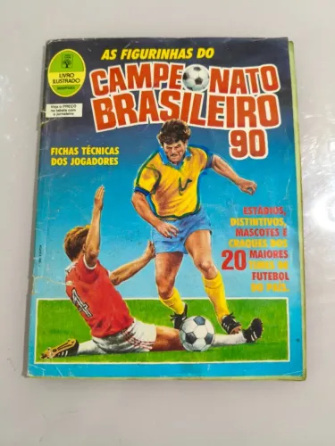 Álbum completo campeonato brasileiro 1990