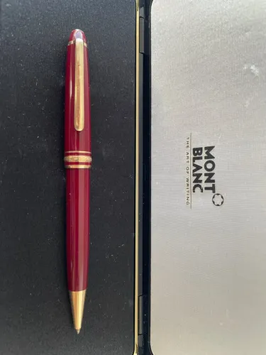 Caneta Montblanc Meisterstuck Burgundy Red